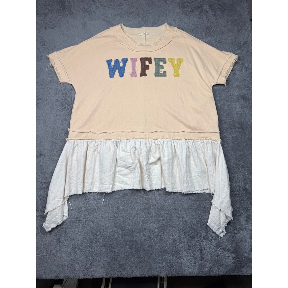Oli & Hali Oversized‎ "Wifey" Crewneck Dress
